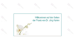 Desktop Screenshot of praxis-karlen.ch